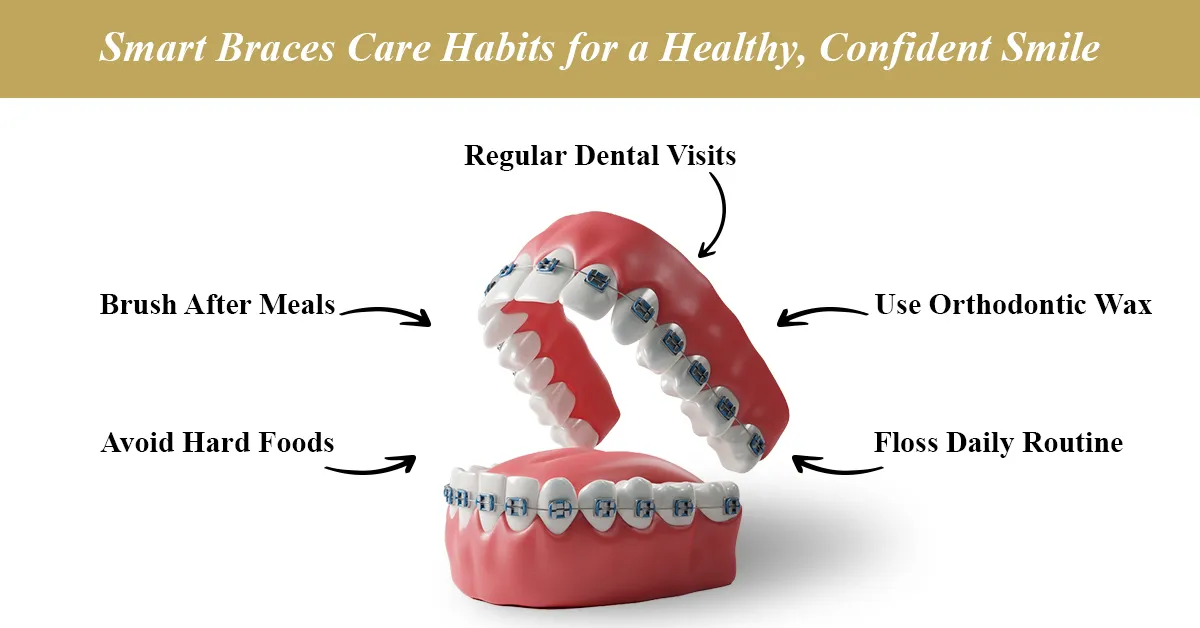 take care of braces